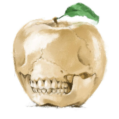 HEARTFELDT379: Bone Apple Teeth